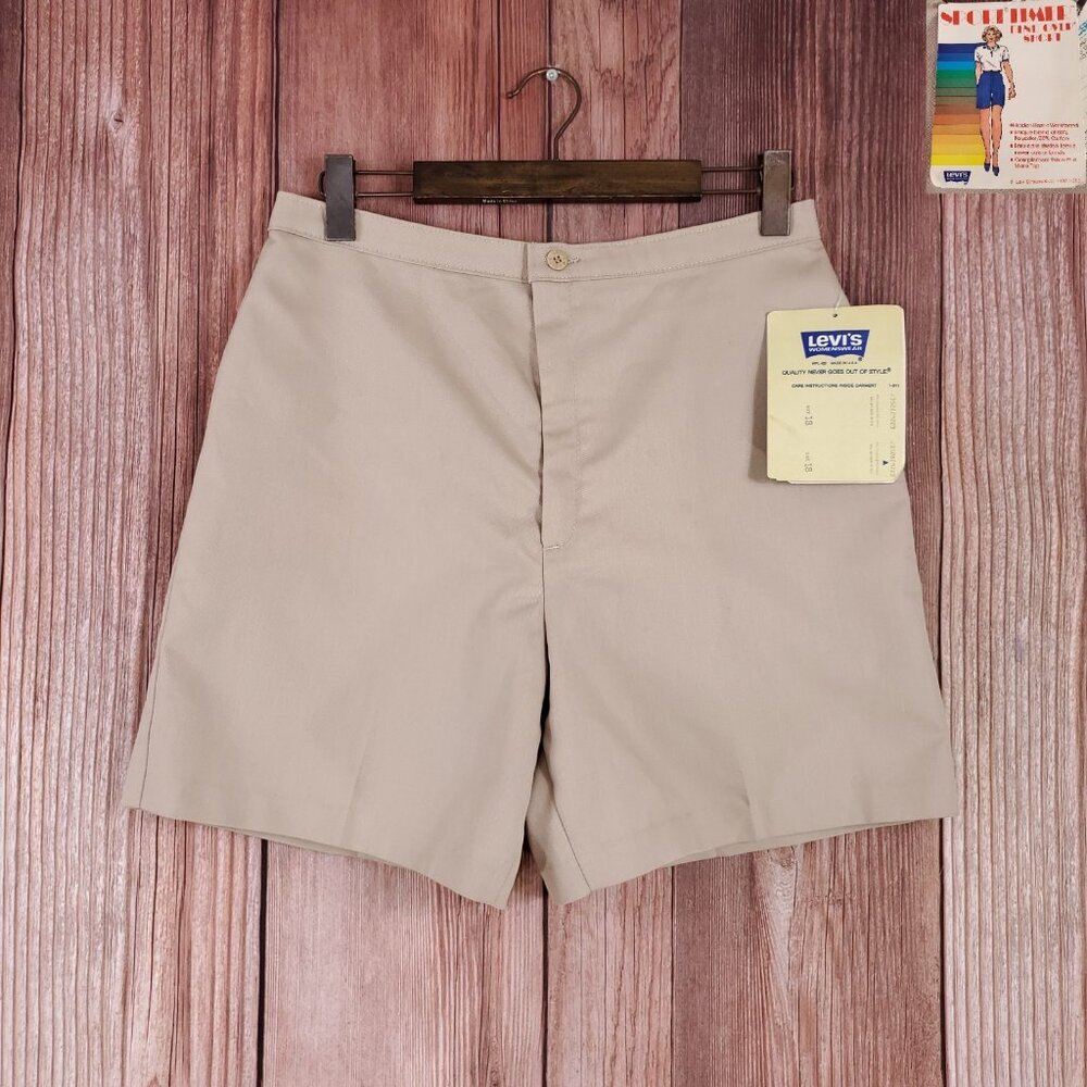 NWT Vintage 1982 Levis Womens Size 18 Sport Timer Bend Over Shorts Made in USA